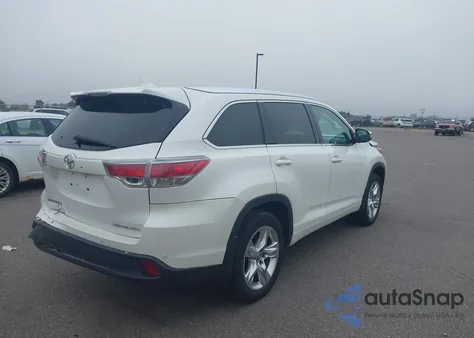 2016 Toyota Highlander Limited V6 from USA, damaged, VIN 5TDDKRFH4GS274886